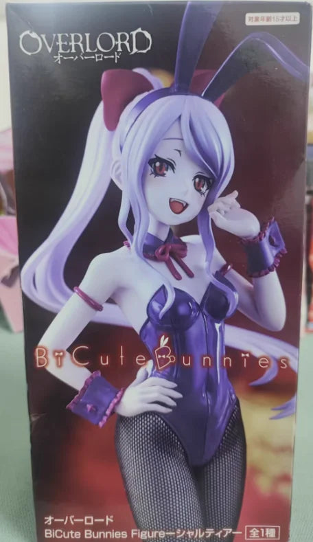 【SF】In Stock Original FuRyu BiCute Bunnies OVERLORD Shalltear Bloodfallen Figures Collection Anime Gift