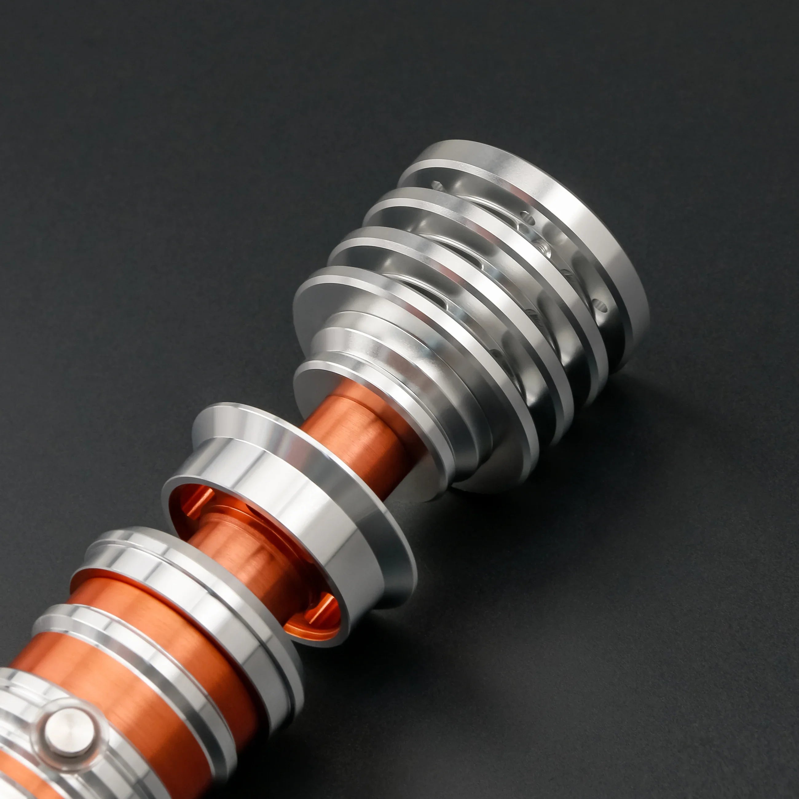 TXQSABER Leia Organa Solo NeoPixel Lightsaber Collection Metal Hilt Gesture Ignition Blaster Force Smooth Swing Laser Sword Toys