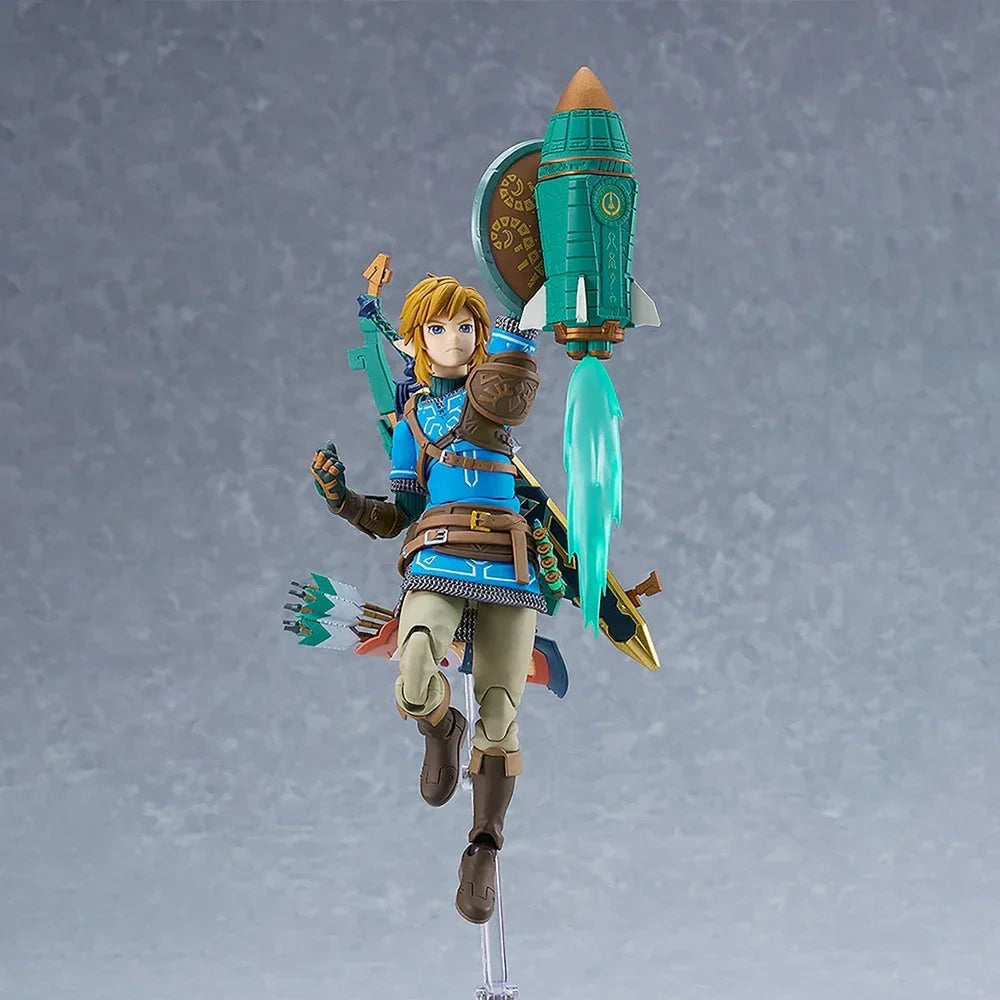 Figma 626 Link Figure The Legend Of Zelda Tears Of The Kingdom Figures Breath Of The Wild Anime Figurine GK Collections Model