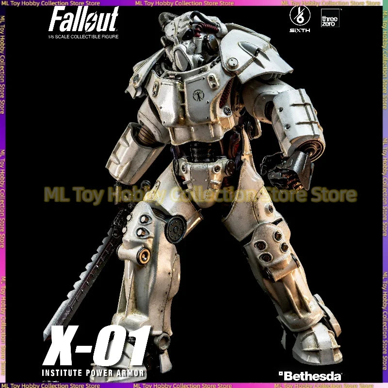Pre-sale Threezero 3Z10030W0 1/6 Radiation Series X-01 X01 Academy Power Armor Fan Hobbies Action Dolls Toys Collection Gifts