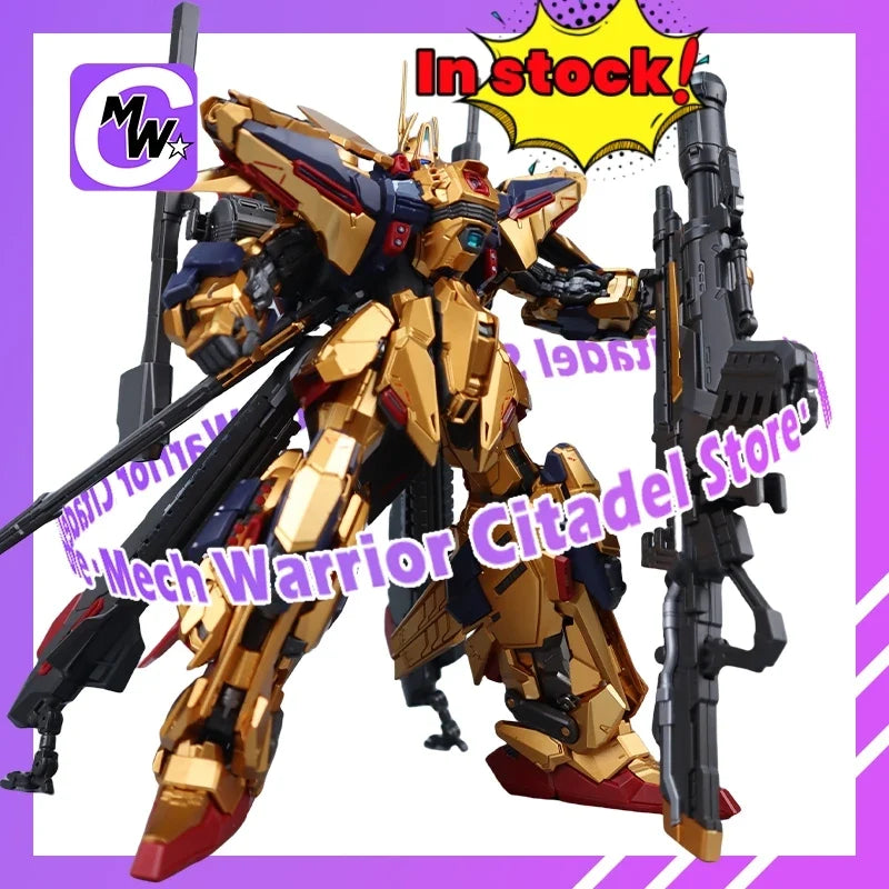 SHENMA MODEL Golden Fighter Full Armor FA Hyakushiki Kai MG 1/100 Assembly Model Kit Action Figures Model Kits Toy