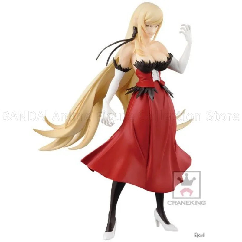 In Stock Original BANPRESTO SQ Monogatari Series Oshino Shinobu Anime Humanoid Toys Gifts Decoration Collection