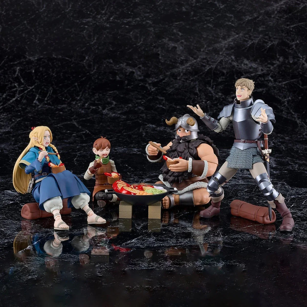 Original Genuine Max Factory Action/Dolls Figma (#631) (#633) (#653) (#657) Dungeon Meshi Laios Marcille Chilchuck Senshi Figure
