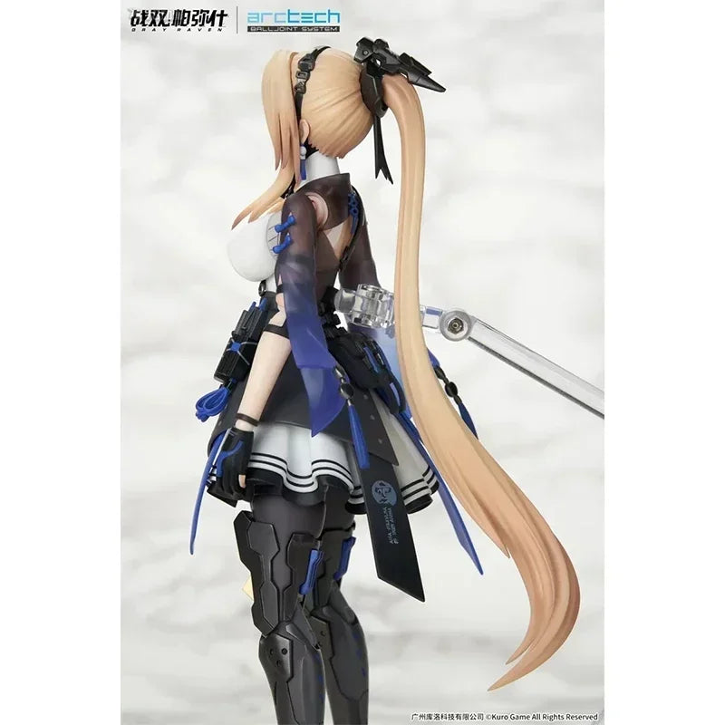 22CM  Anime Action Figures APEX ARCTECH Bianca Truth Gray Raven: Punishing ARCTECH Toys Gift PVC