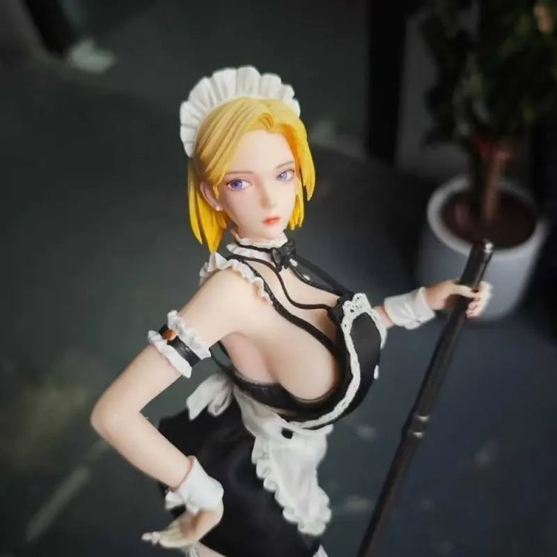 Chinese Made Spy x Family Yor Forger Maid Outfit GK Figure Anime Model Toy Boxed Standing Pose For Anime Collectors