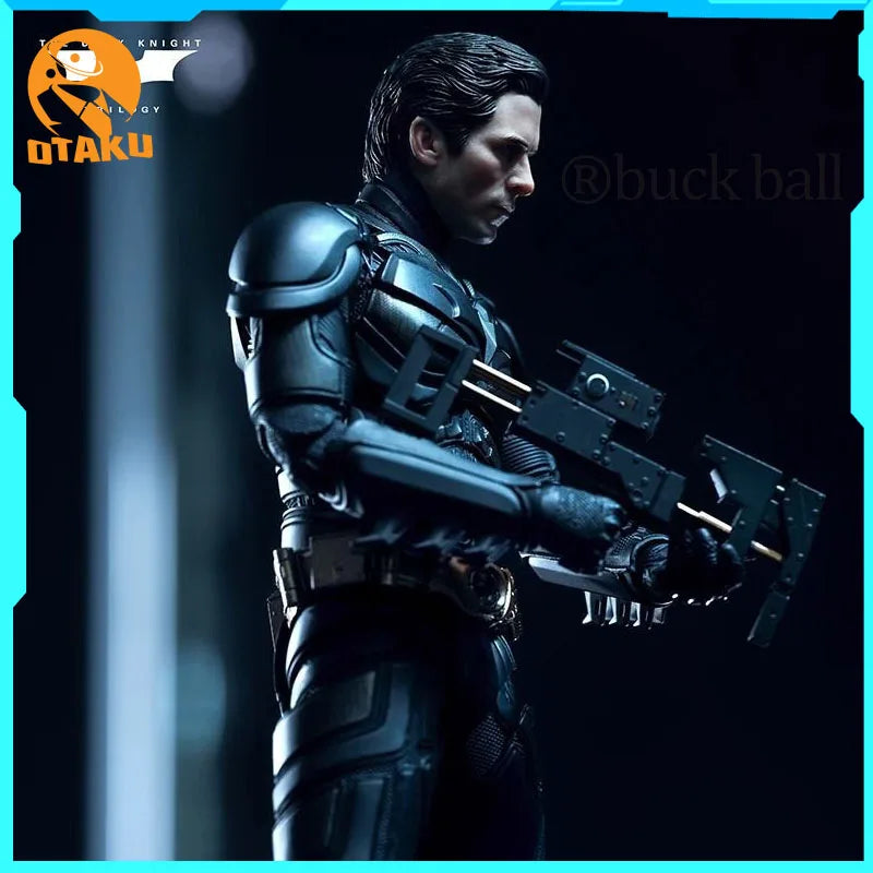 Inart 1/12 Studio New Batman Figure Men Soldier Batman Christian Bale The Dark Knight Rises Eternal Fight Hero Action Figure Toy