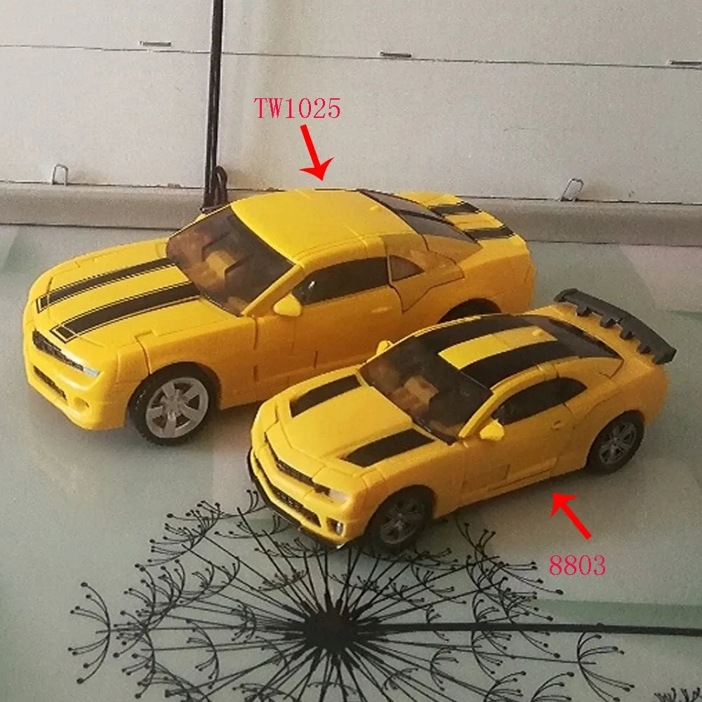 Transformation Toys BAIWEI TW1025 SS49 Yellow Bee Hornet Warrior Movie Action Alloy Figure Robot Beetle Deformation Model Gifts