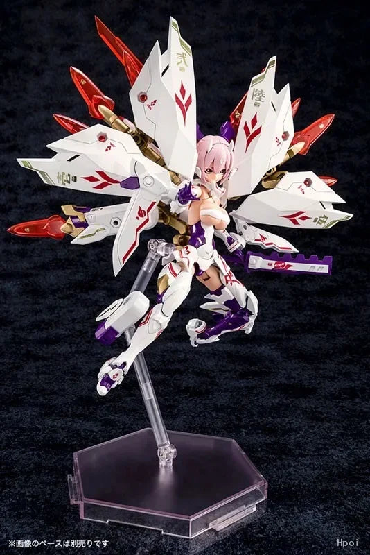 In Stock Original Kotobukiya KP515 Megami Device 12 ASRA  ASRANINE-TAILS Suit Gift Collection Ornaments Collection Anime Toys