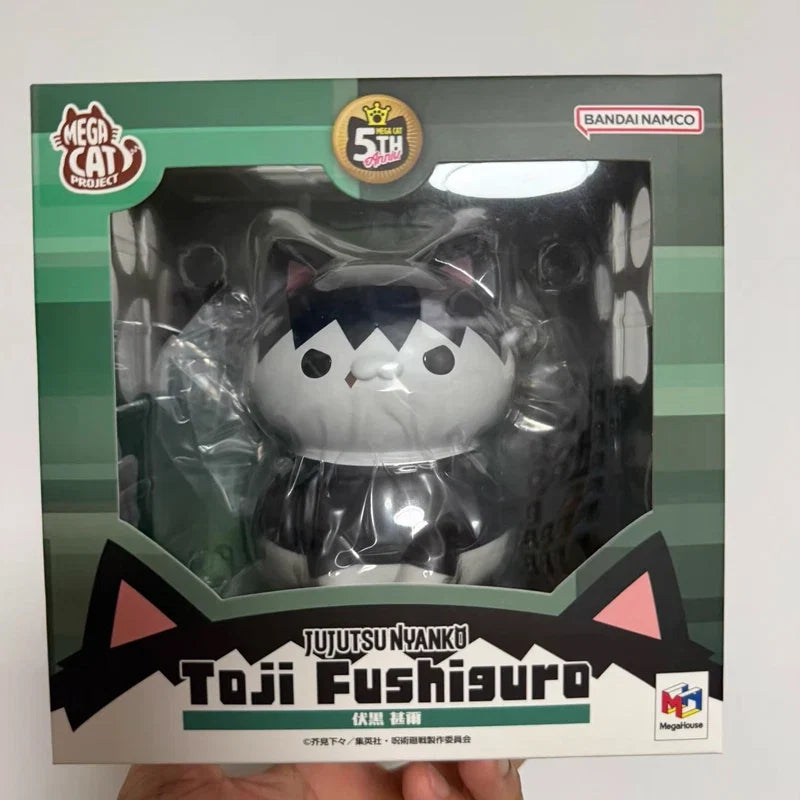 In Stock Genuine Bandai Megahouse Mh Jujutsu Kaisen Fushiguro Toji Satoru Gojo Geto Suguru Mega Cat Project Q Version Model Toy
