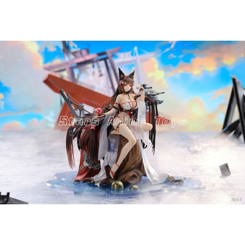Original APEX-TOYS Azur Lane IJN Amagi Walking Water Jinglian 1/7 Animation Figures Ornaments Collection