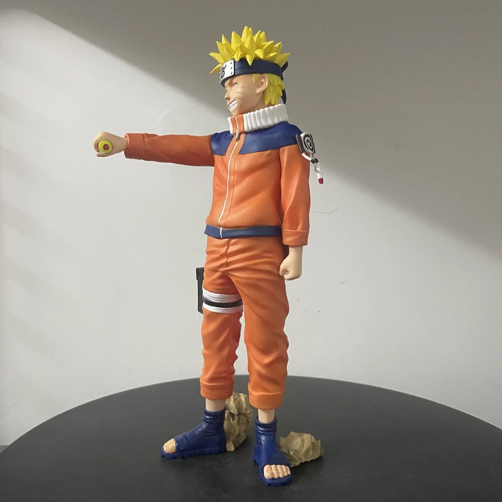 27cm Naruto Anime Figures Naruto Dan Sasuke Action Figure Statue Model Doll Collection Toys Gifts