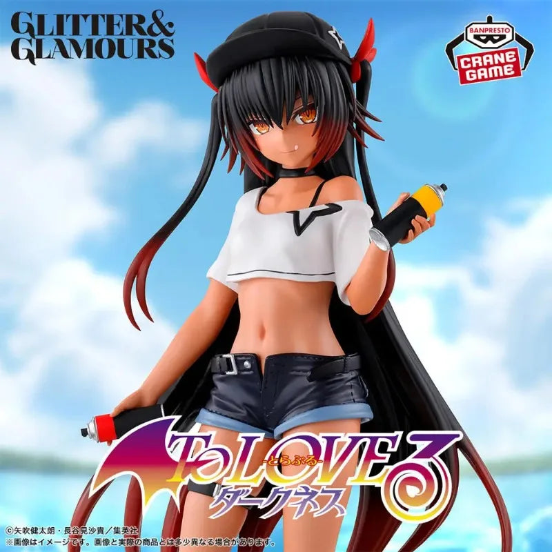 In Stock Genuine BANPRESTO GLITTER&GLAMOURS To Love-Ru Nemesis Figure Anime Model Toy AS