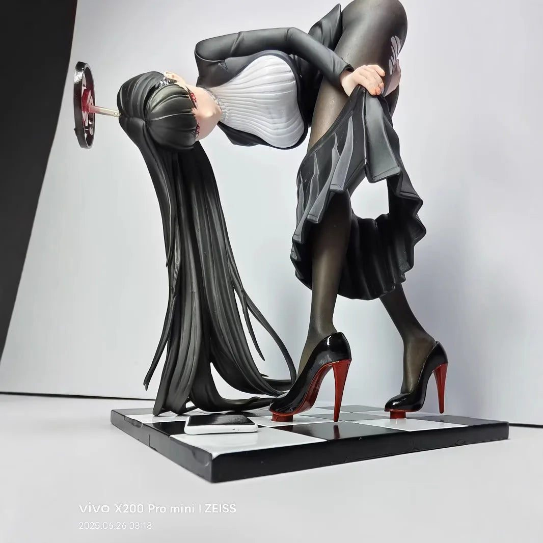 Blue Archive  Tsukatsuki Rio 1/6 Scale Figure - 18CM Destroying Mushroom Girl, Anime Collectible Gift with Display Box