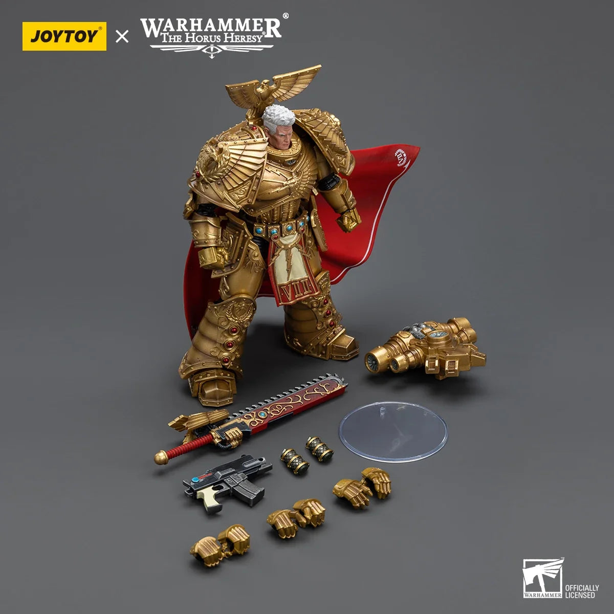 JOY TOY Warhammer "The Horus Heresy" Imperial Fists Rogal Dorn, Primarch Of The Vllth Legion Action Figures Doll Collection