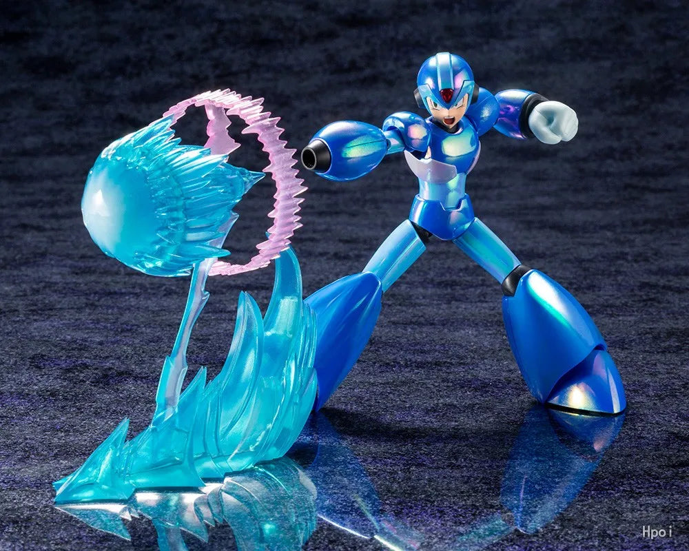 In Stock Original KOTOBUKIYA Megaman X Aix Advanced Charging Shooter Anime Doll Figure Model Toys Gift