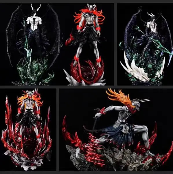 Bleach Blind Box Anime Mini Figures Random Soul Reaper Character PVC Model Desk Decoration Collectible Toy Gift
