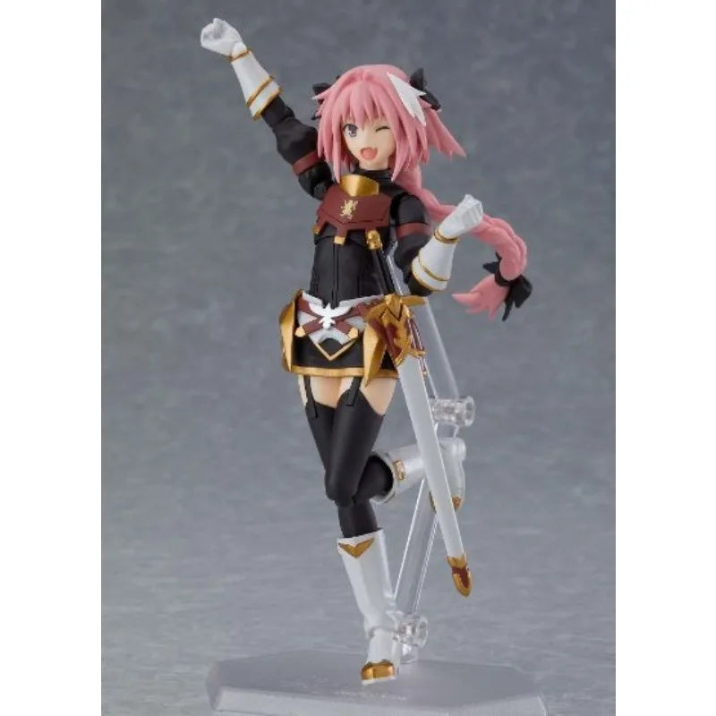 Max Factory Original Figma Astolfo  Fate/Apocrypha Anime Action Figures Toys for Boys Christmas Gift Collectible Model Ornaments