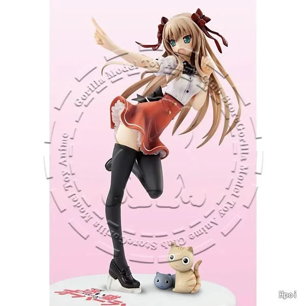 In Stock Original Genuine MegaHouse Excellent Model Mayoi Neko Over Run Serizawa Fumino Figure Anime Collectible Statue Gift