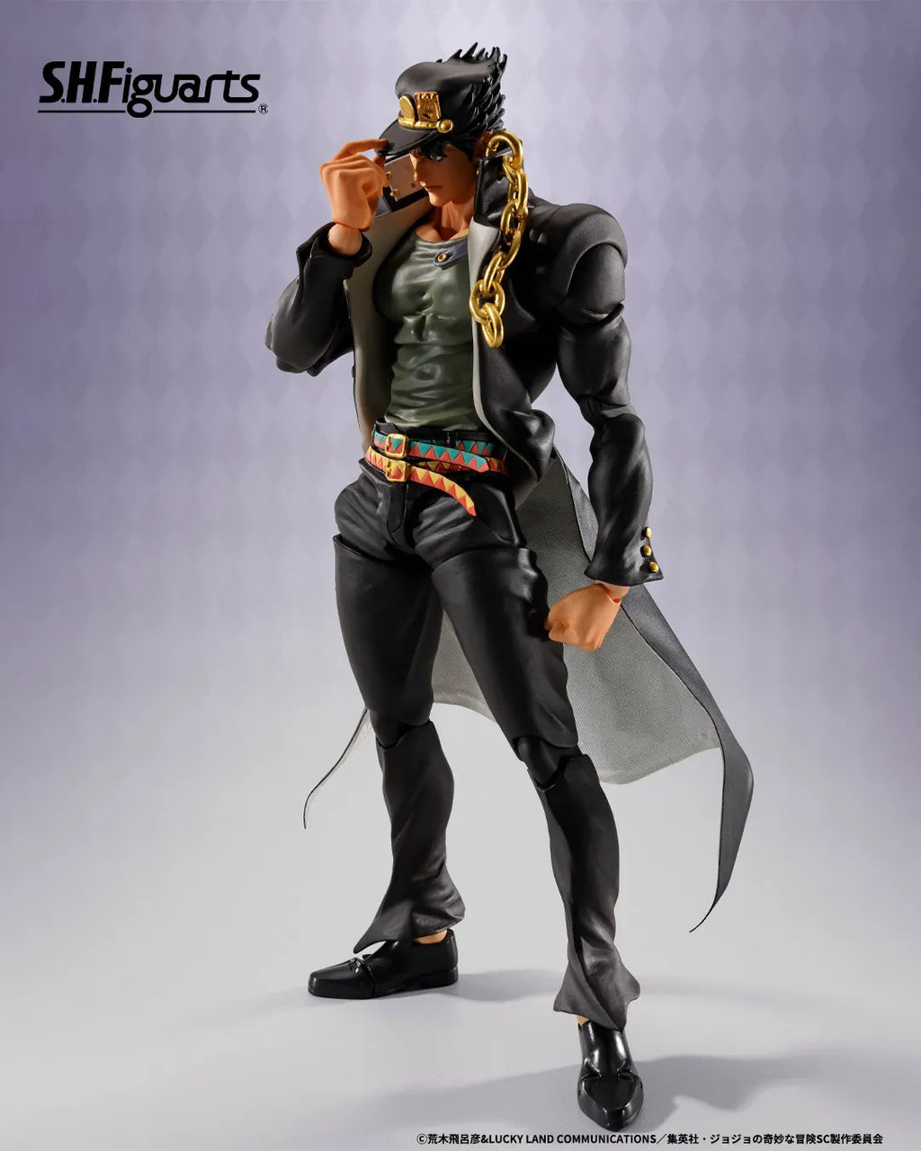 JoJo's Bizarre Adventure Anime Kujo Jotaro S.H.Figuarts Action Figures Model Figurine Original Figuarts Decoration Toys