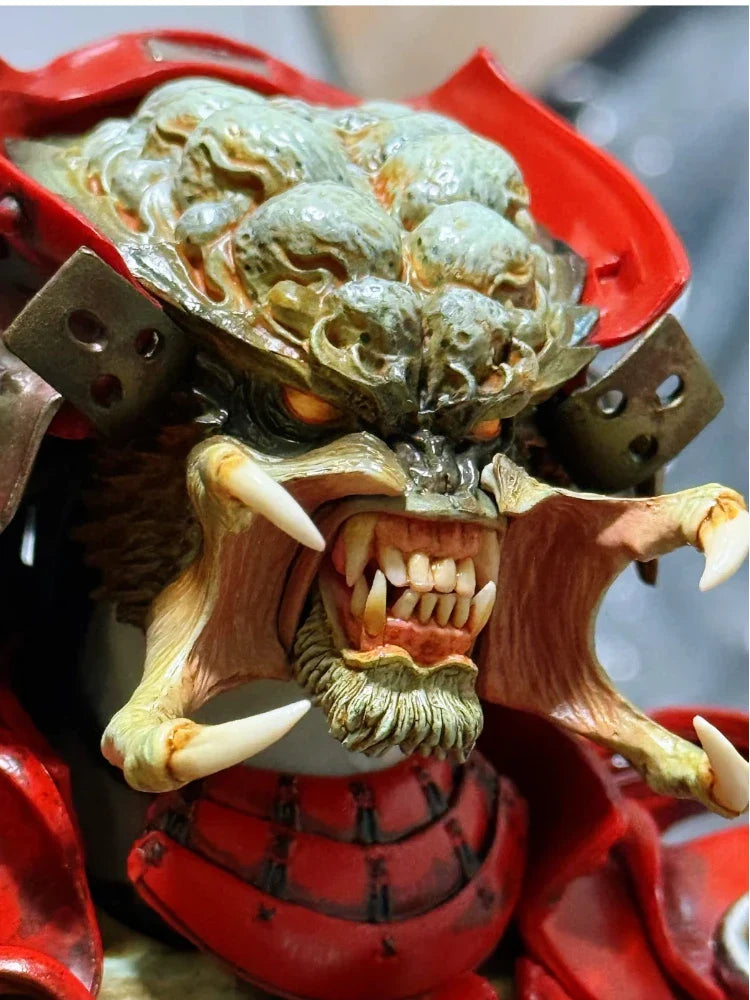 Auf Lager Original Hottoys HT 1/6 Aliens Vs Predator AC06 Akaoni Samurai Predator 12 Zoll Maßstab Sammlerfigur Modell Spielzeug