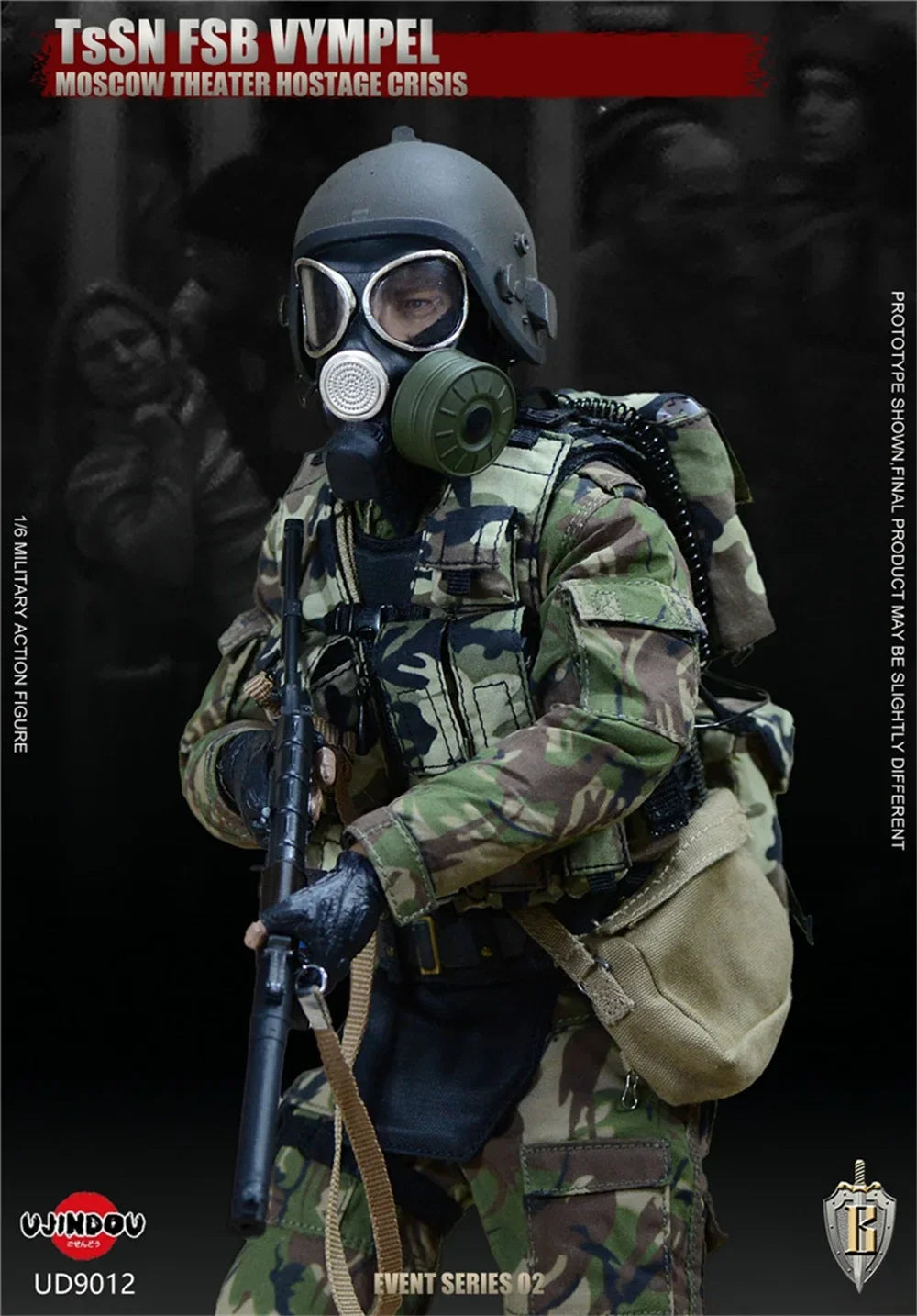 1/6 UJINDOU UD9012 Der russische Soldat Puppe Mann Männlich Komplettset Bewegliche Actionfigur Geschenk für Fans Sammeln ca. 30cm