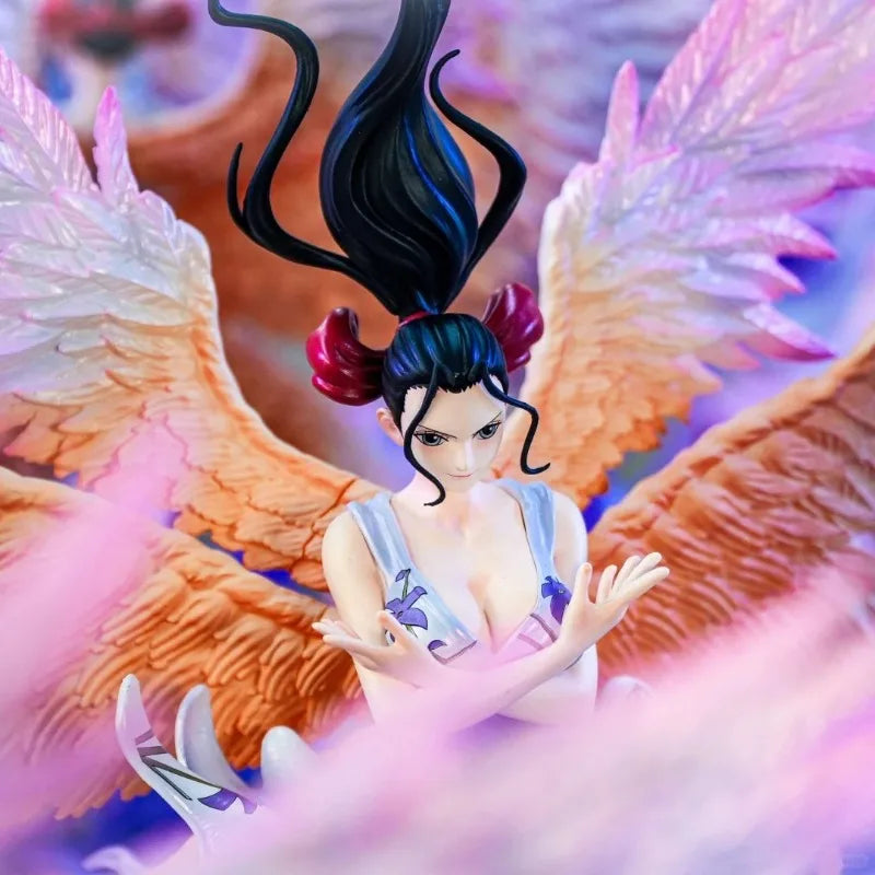 In Stock JT Toys One Piece Action Anime Figure Figurine Nico Robin 6 Wings 2 Heads Version Ornament Collectible Model Gift Toys