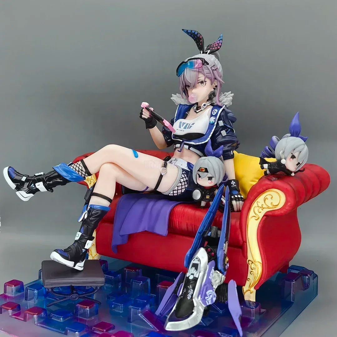 Game Honkai Star Rail Figure Peripheral Studio Hanser Silver Wolf Figurine GK Apex Innovation Figure Anime PVC Collection Statue