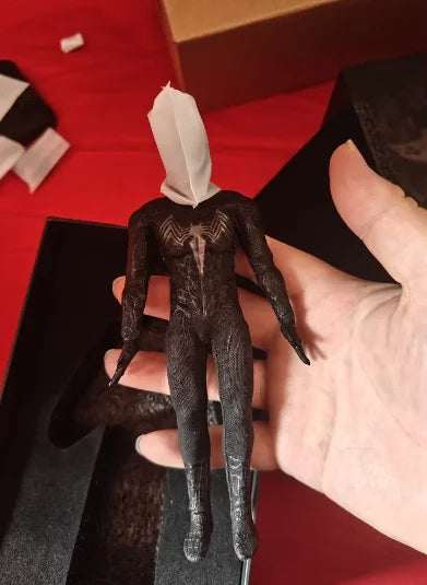 Sawtooth Toys Venom Spider-Man 6-Zoll Studio 1/12 Scale Symbiotic Variant Actionfigur Anime-Modell Trendiges Desktop-Ornament Geschenk