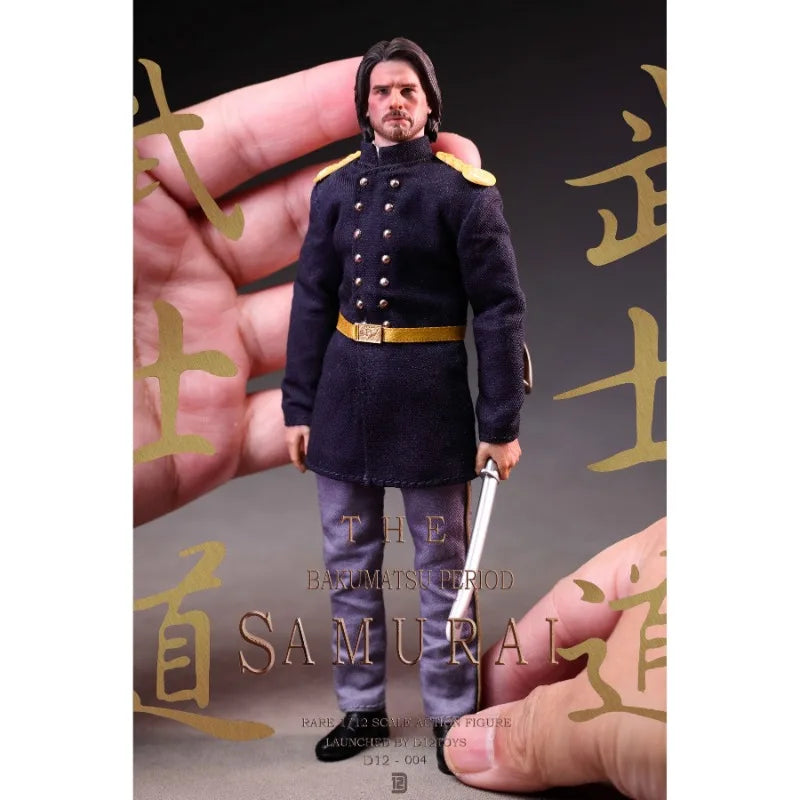 Auf LagerGelenkmodell Spielzeug D12TOYS Original 1/12 Bakumatsu Samurai Figur Legierte Teile D12003/04 Einzigartiges Design Sammlergeschenk