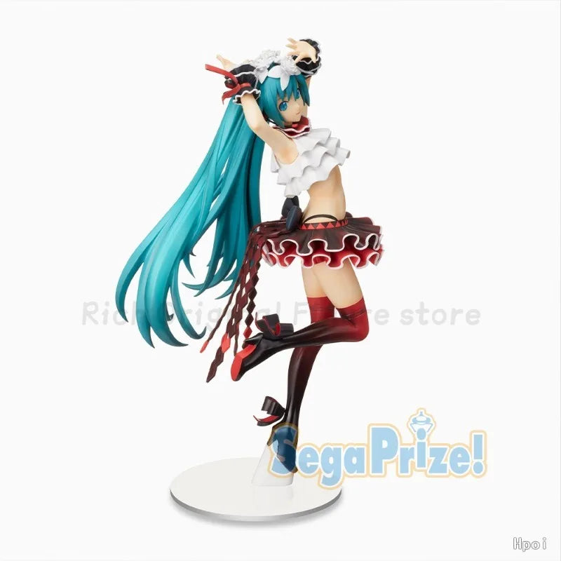 【In stock】 Original SEGA SPM Project DIVA Mega 39's Hatsune Miku Erxi Walking Anime Figure Model Toy
