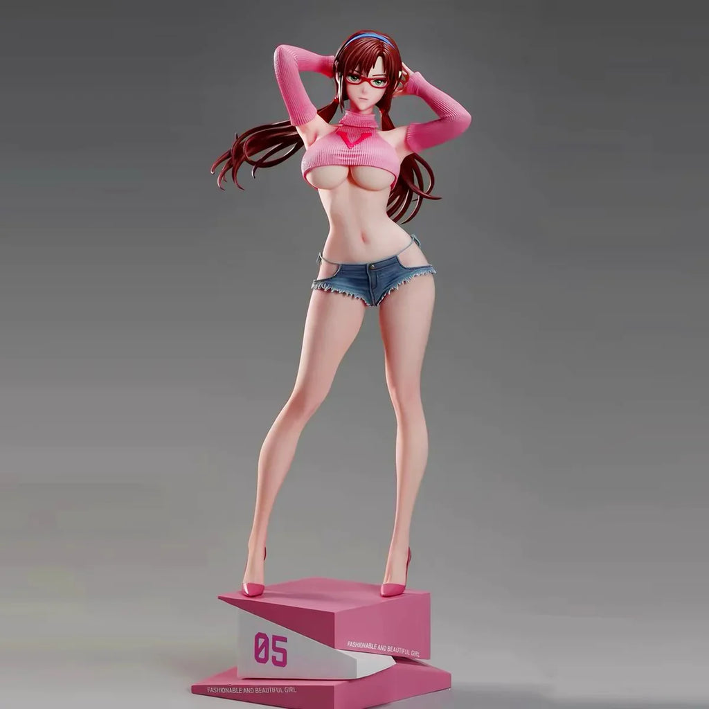 30cm Campus Deskmate Makibo  Makinami Mari  Summer Girlfriend Series Can Be Move Favorites Gk Model Figures Anime Toys Gift