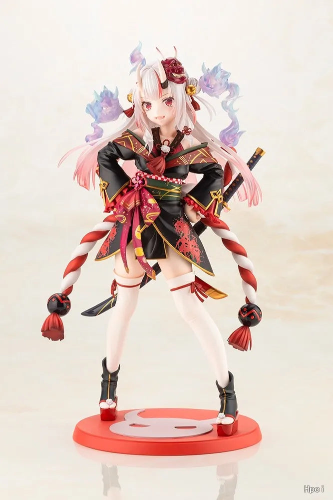 Original in Stock KOTOBUKIYA Hololive Nakiri Ayame 1/7 Figures Model Toys Gifts Collection Ornaments