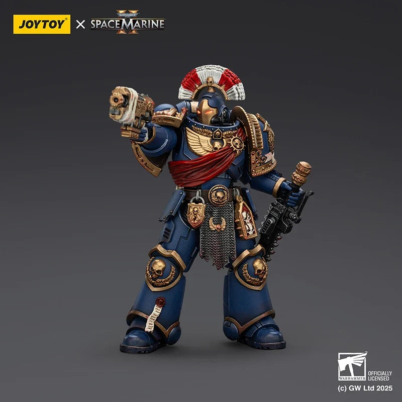 JOYTOY Warhammer 40K Action Figure 1/18 Extreme Warrior Arrow Pistol Sacred Object Armor Soldier Model Collectible Toy Boy Gifts