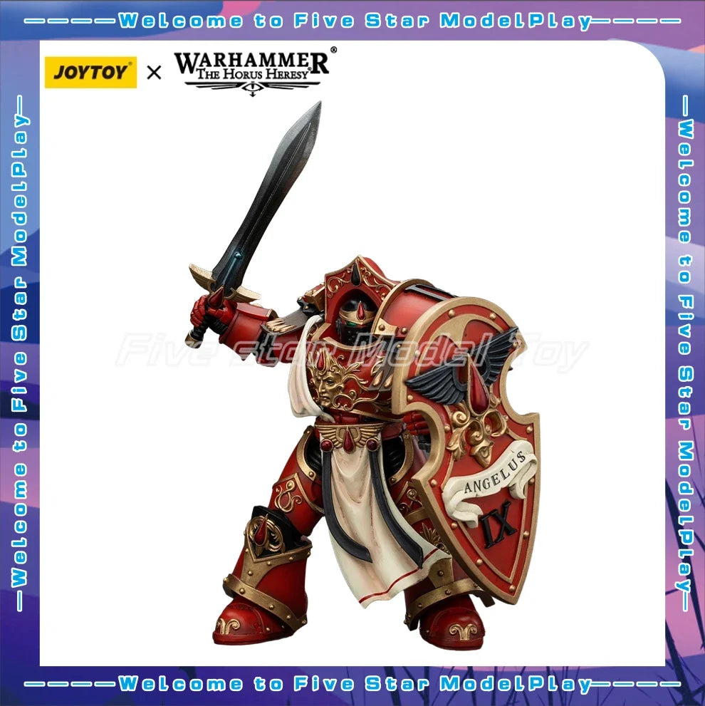 In Stock Original JOYTOY Warhammer40K Blood Angels Crimson Paladins Squad 1/18 Action Figures Anime Models Toys Gifts Collection