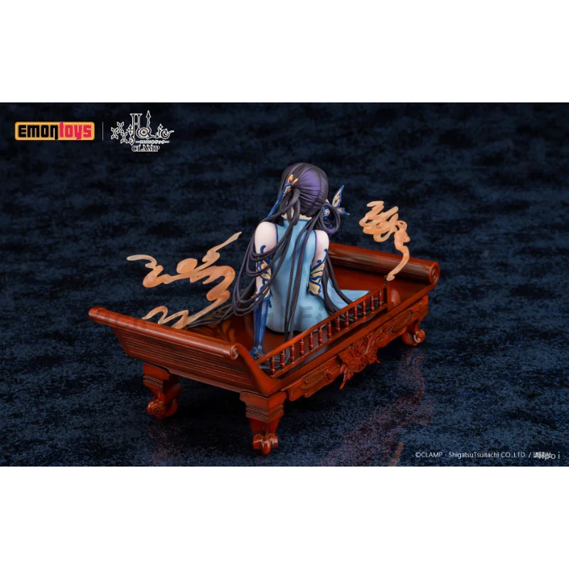 【In Stock】Original Emontoys China Dress Statue Series Ichihara Yuuko China Dress Action Figure Model Toy Statue