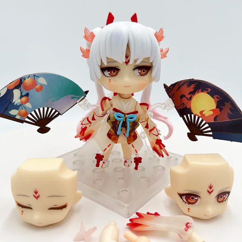 #1608 Onmyoji Shiranui Anime Figure Onmyoji Honkaku Gensou RPG Shiranui Action Figure Collection Model Doll Toys Gift 10cm