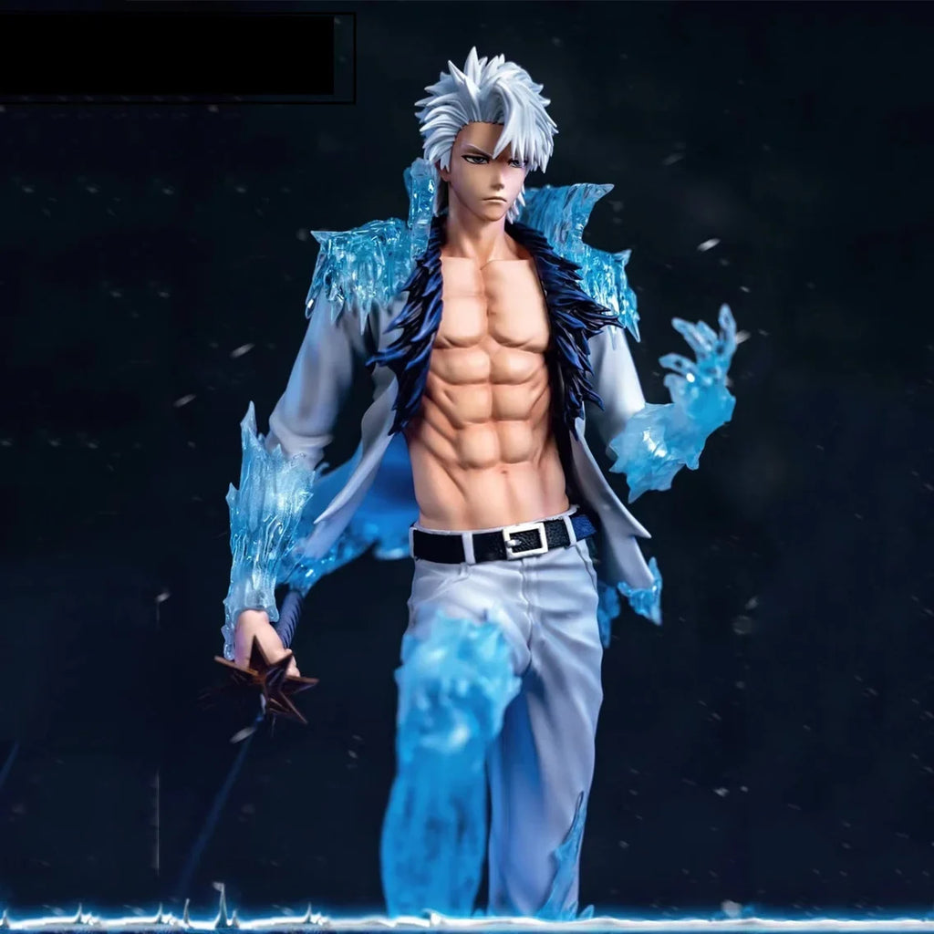 Anime Character Roles Bleach Hitsugaya Toushirou Gk Anime Figure Hitsugaya Toushirou Pvc Action Figures Gk Statue Collection Mod