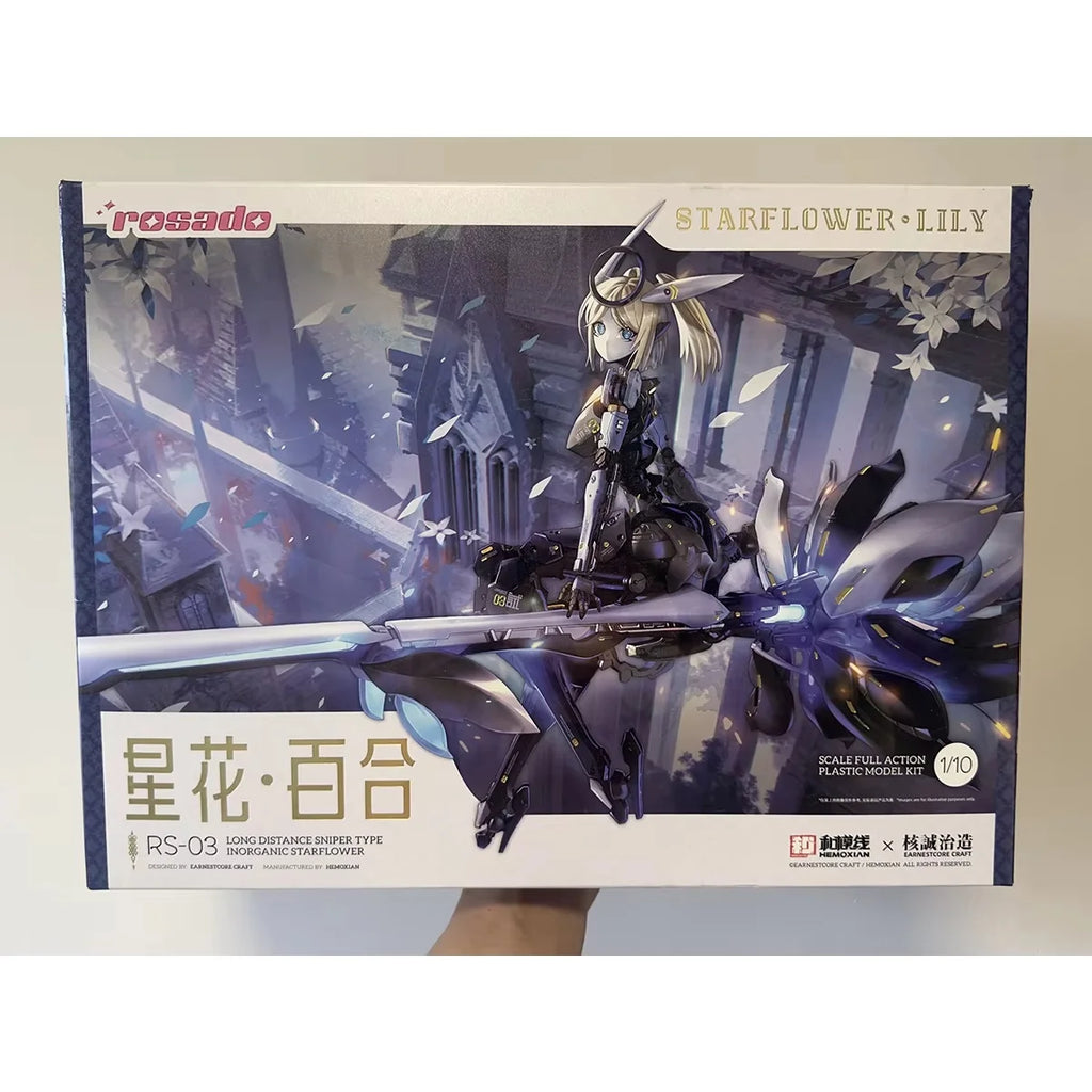 In Stock Original Genuine Hemoxian Model Kits STARFLOWER LILY MK3 1/10 Plastic Assembly Action Figure Suite Mecha Girl Toy Gifts