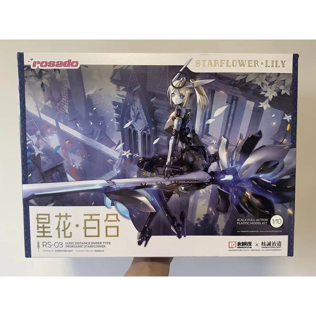 In Stock Original Genuine Hemoxian Model Kits STARFLOWER LILY MK3 1/10 Plastic Assembly Action Figure Suite Mecha Girl Toy Gifts