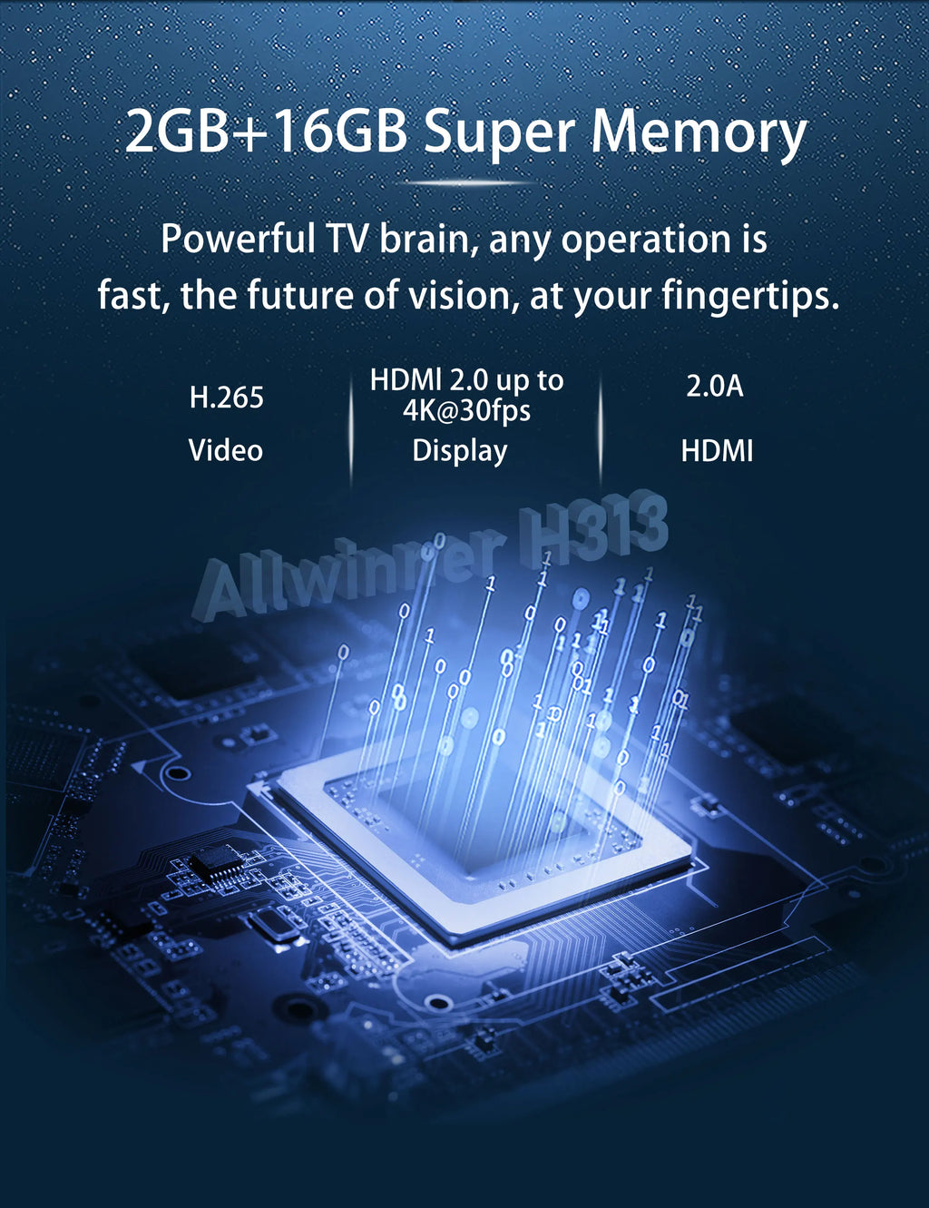 Smart TV Android Box MX10 F1 Android 13 Allwinner H313 Cortex™-A53 Build in Wi-Fi 2.4G + BT5.0 Set-Top TV Box