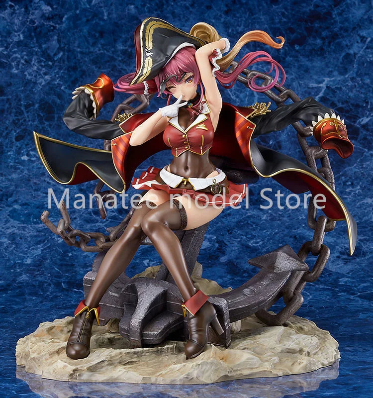 Max Factory Original Hololive Houshou Marine 1/7 PVC Action Figure Anime Model Toys Collection Doll Gift