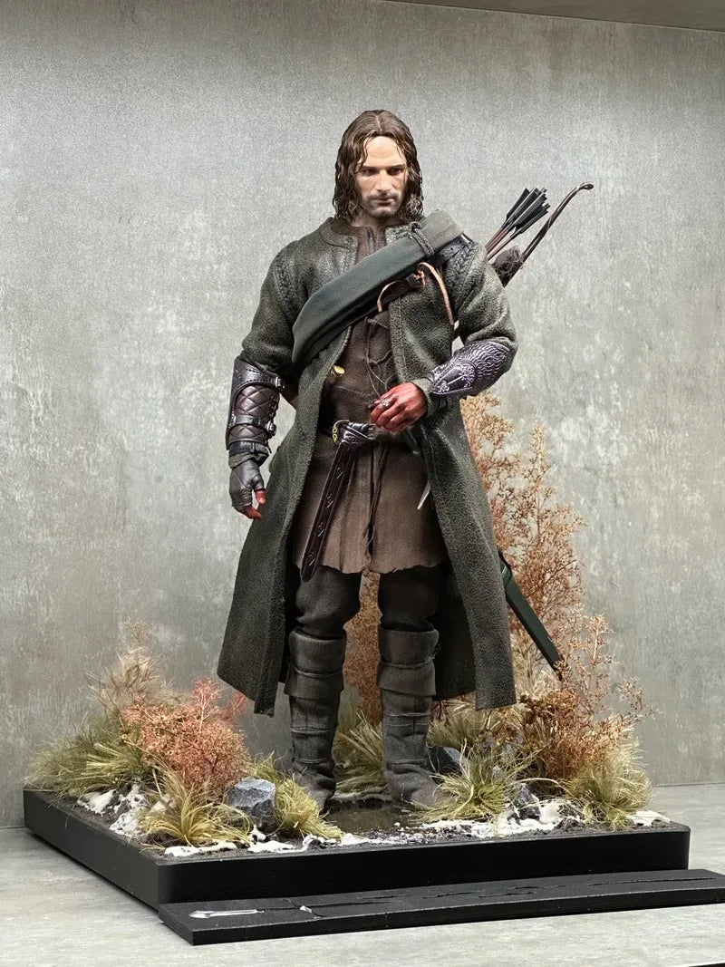 In-Stock Hellcat 1/12 Scale "ThelordOf The Rings" King Of The West Aragorn Action Figure Toys Model Pvc Gift Collector
