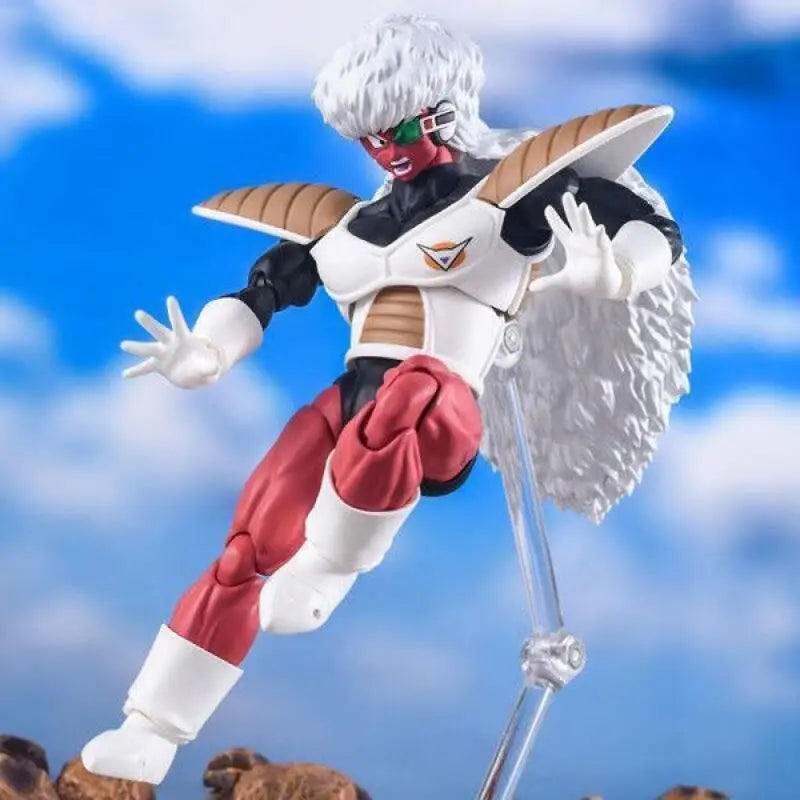 Genuine BANDAI S.H.Figuarts DRAGON BALL Ginyu Force JIECE 14cm PVC Action Figure Model Original Collector Figurine Toy Gift