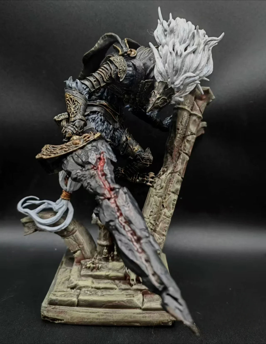 Black Blade Maliketh 3D - Printed Resin - Painted Finished Collectible Model Toy