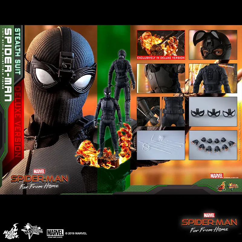 Auf Lager HotToys HT Spider-Man Stealth Suit Version Ordinary Deluxe 1:6 Puppenfigur Spielzeug Ornament