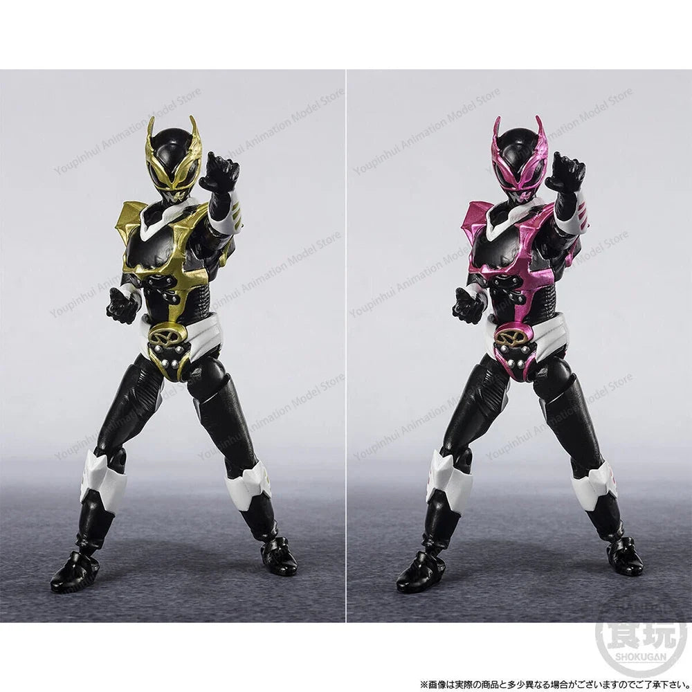 In Stock Original Bandai Shokugan: Shodo Super Denji Sentai Megaranger Collectible Model Toys Candy Toys Action Figures