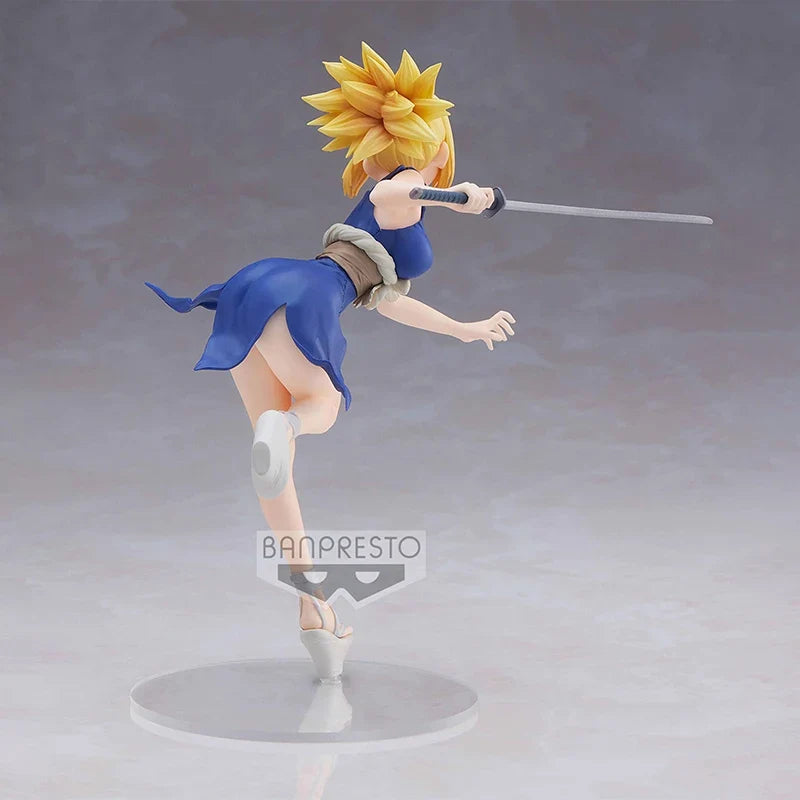 Bandai Original Banpresto In Stock Dr.stone Amber Action Figure Sexy Girl Action Figure Model Ornaments Boxed Toys Girls Gifts