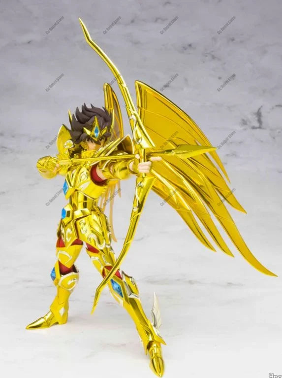 Bandai 100% Original Saint Seiya Myth Cloth Sagittarius Seiya Action Figure Movable Birthday Gift Collection