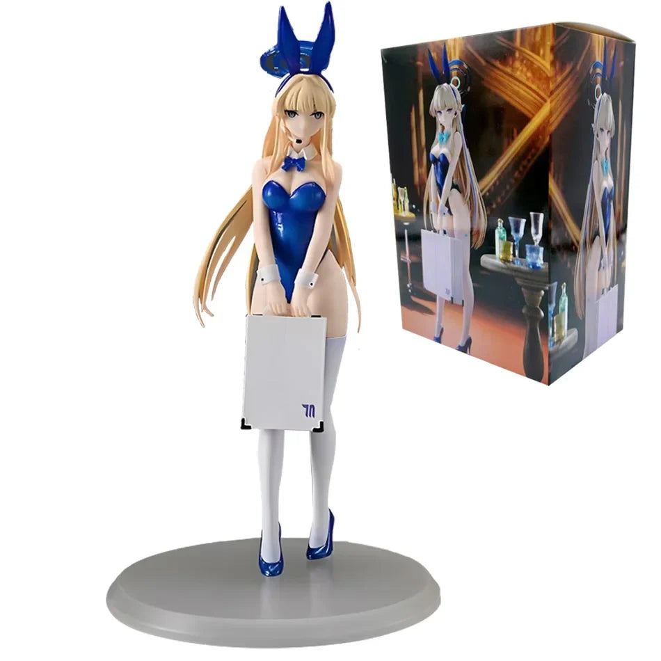 Blue Archive Asuma Toki Bunny Girl Anime Figure Customizable Model Statue Doll for Collection And Decoration