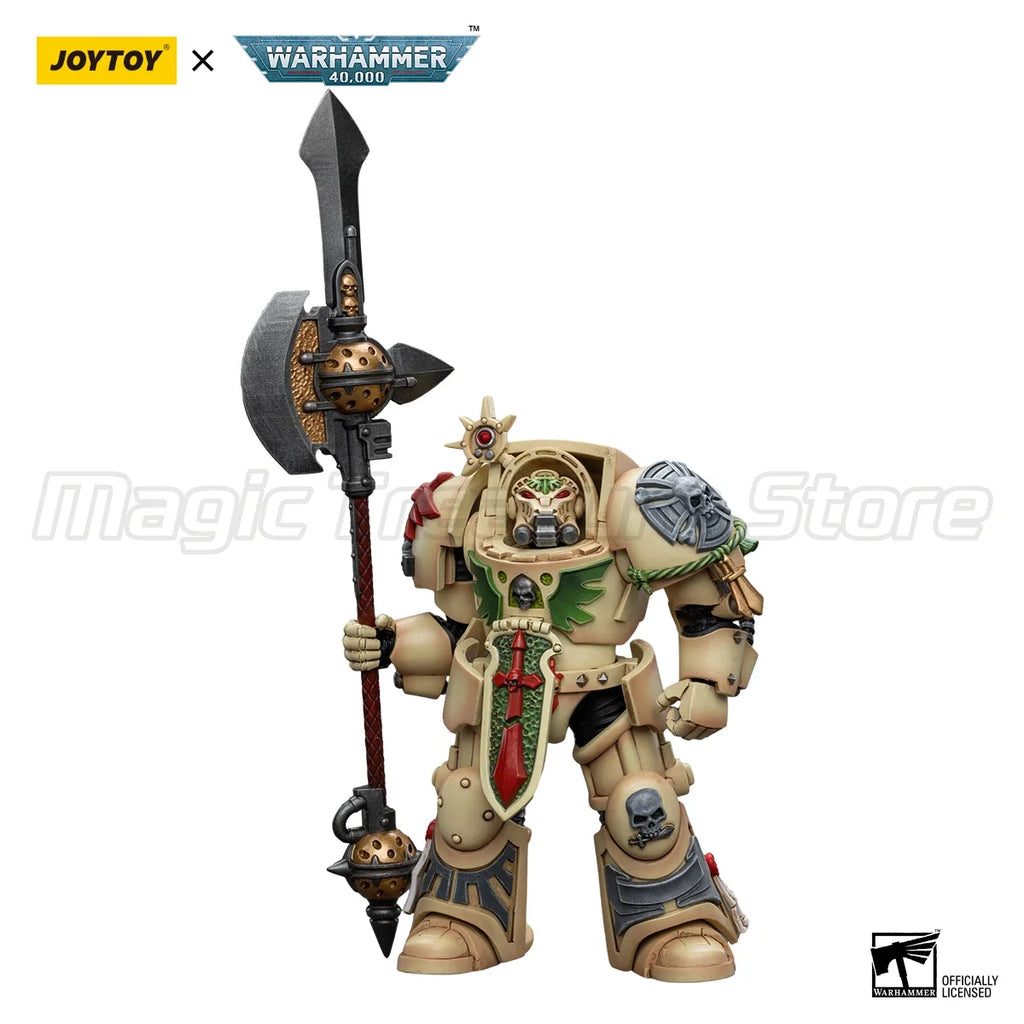 【MT】Original JOYTOY WARHAMMER 40K Dark Angels Deathwing Champion 1/18 Action Figure Model Collection